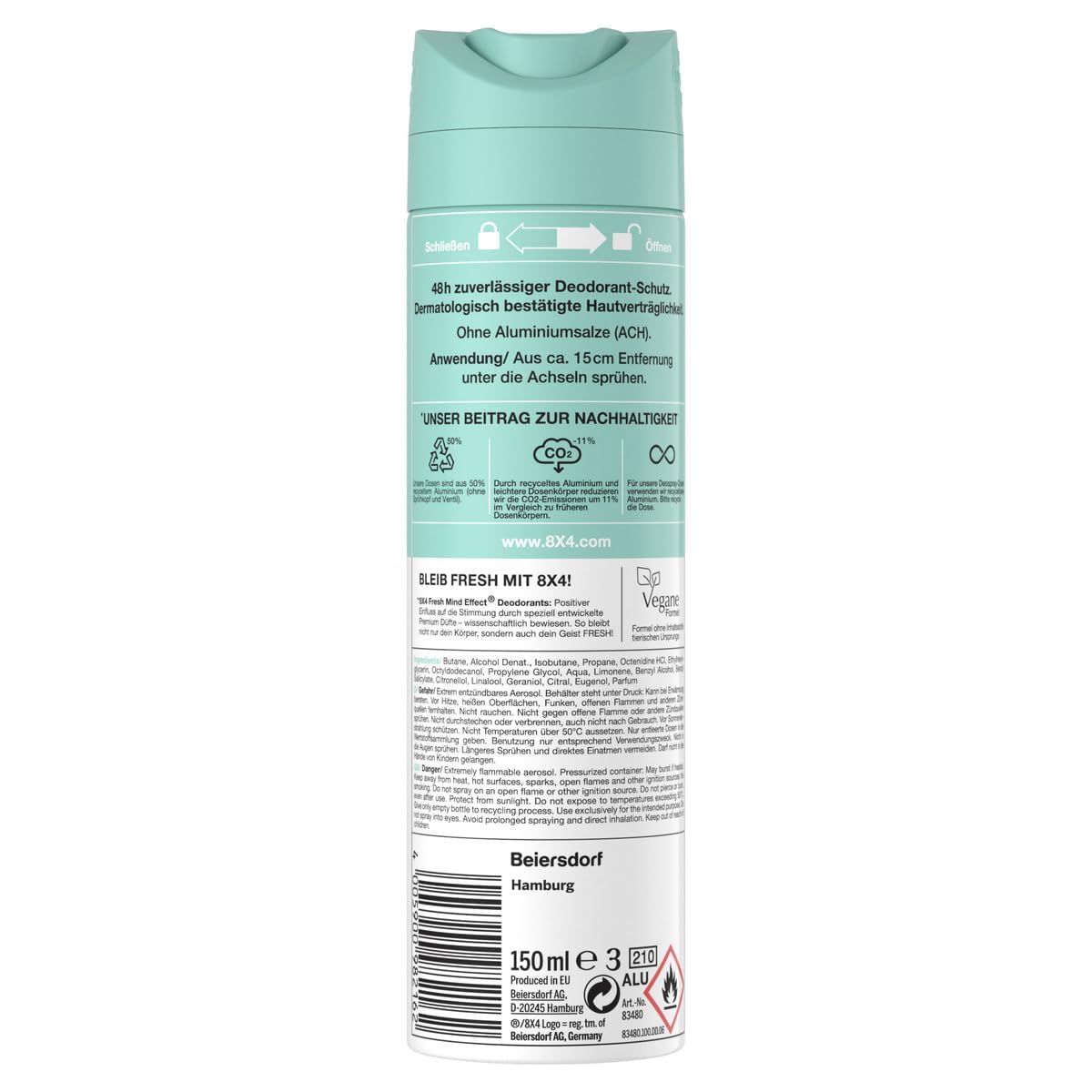 8x4-fresh-lime-deospray-150-ml image 7
