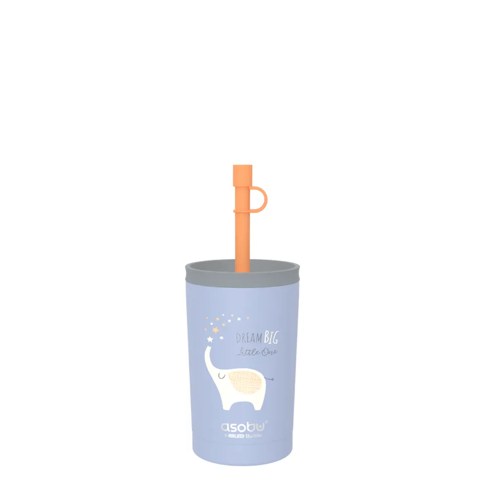 asobu-blue-mini-sippy-12oz-kinder-trinkflasche-edelstahl image 1