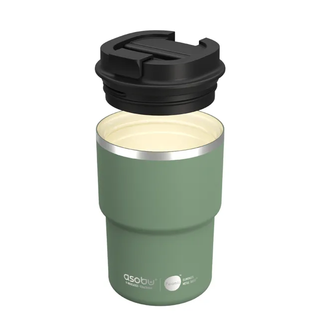 asobu-basil-green-coffee-express-12oz-isolierbecher-mit-keramikbeschichtung image 1