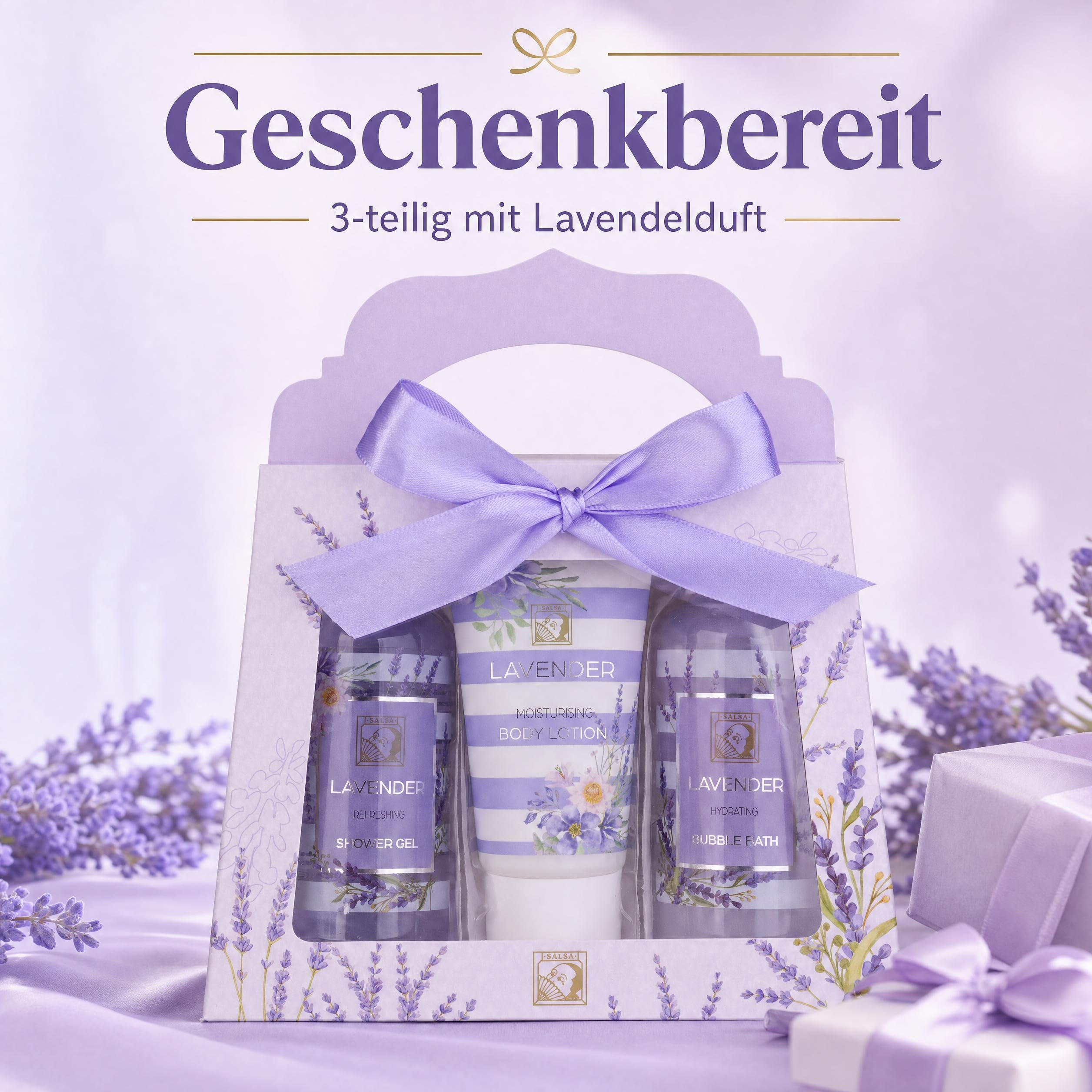 accentra-geschenkset-lavendel-pflege-trio-mit-duschgel-100-ml-schaumbad-100-ml-u image 2