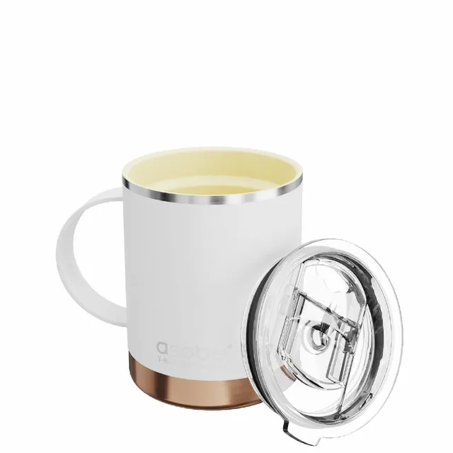 asobu-ultimate-mug-white-12oz-355-ml-kompakter-isolierbecher-mit-keramikbeschich image 1
