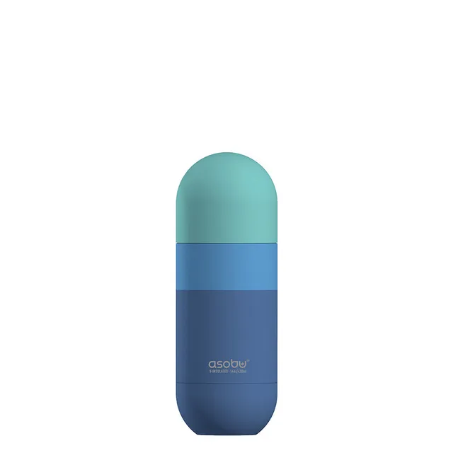 asobu-orb-bottle-14oz-trinkflasche-pastellblau-mit-becherdeckel image 1