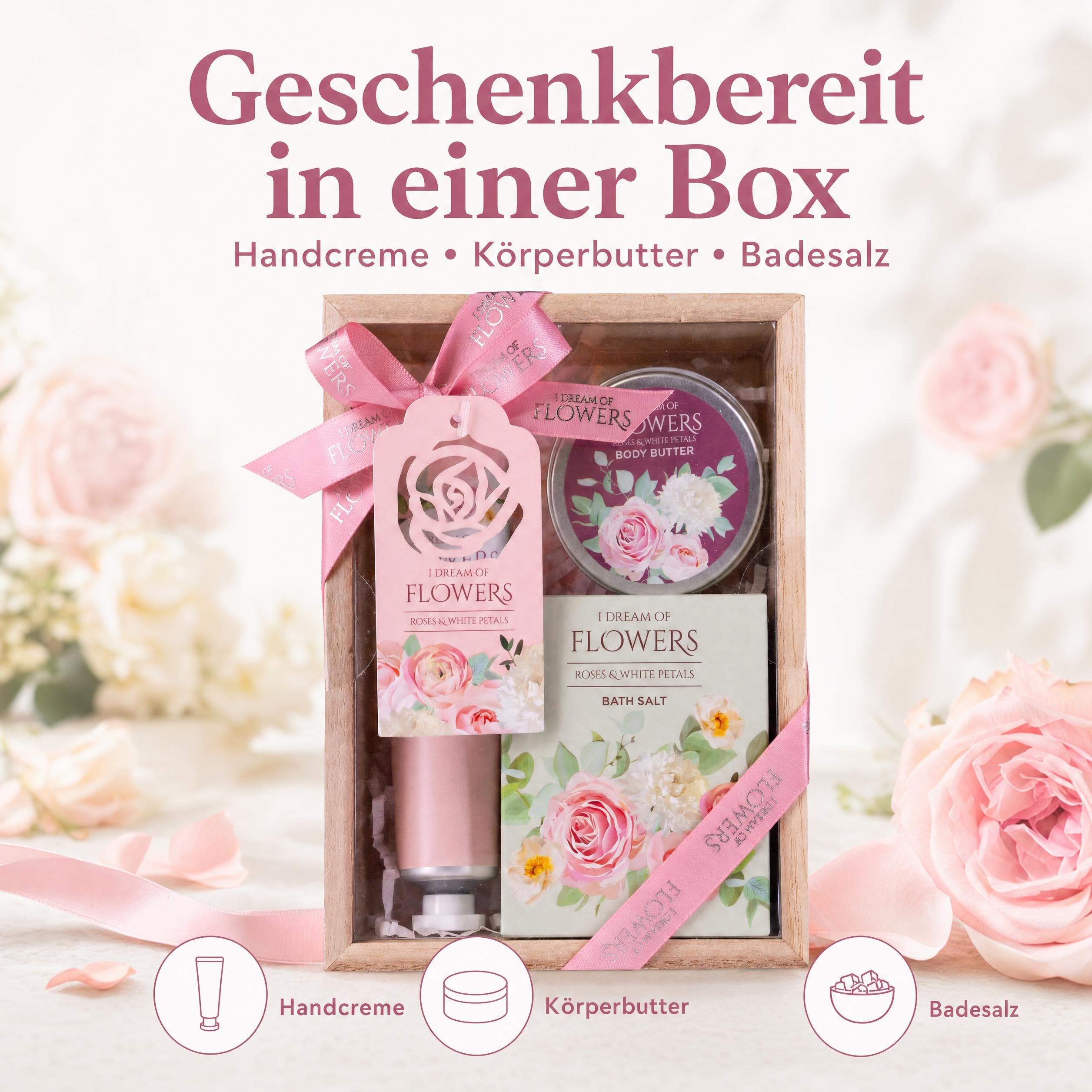 accentra-i-dream-of-flowers-geschenkset-holzk-stchen-badesalz image 2