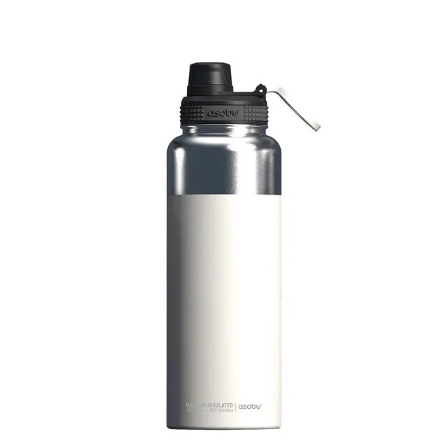 asobu-white-mighty-flask-isolierflasche-40oz image 1