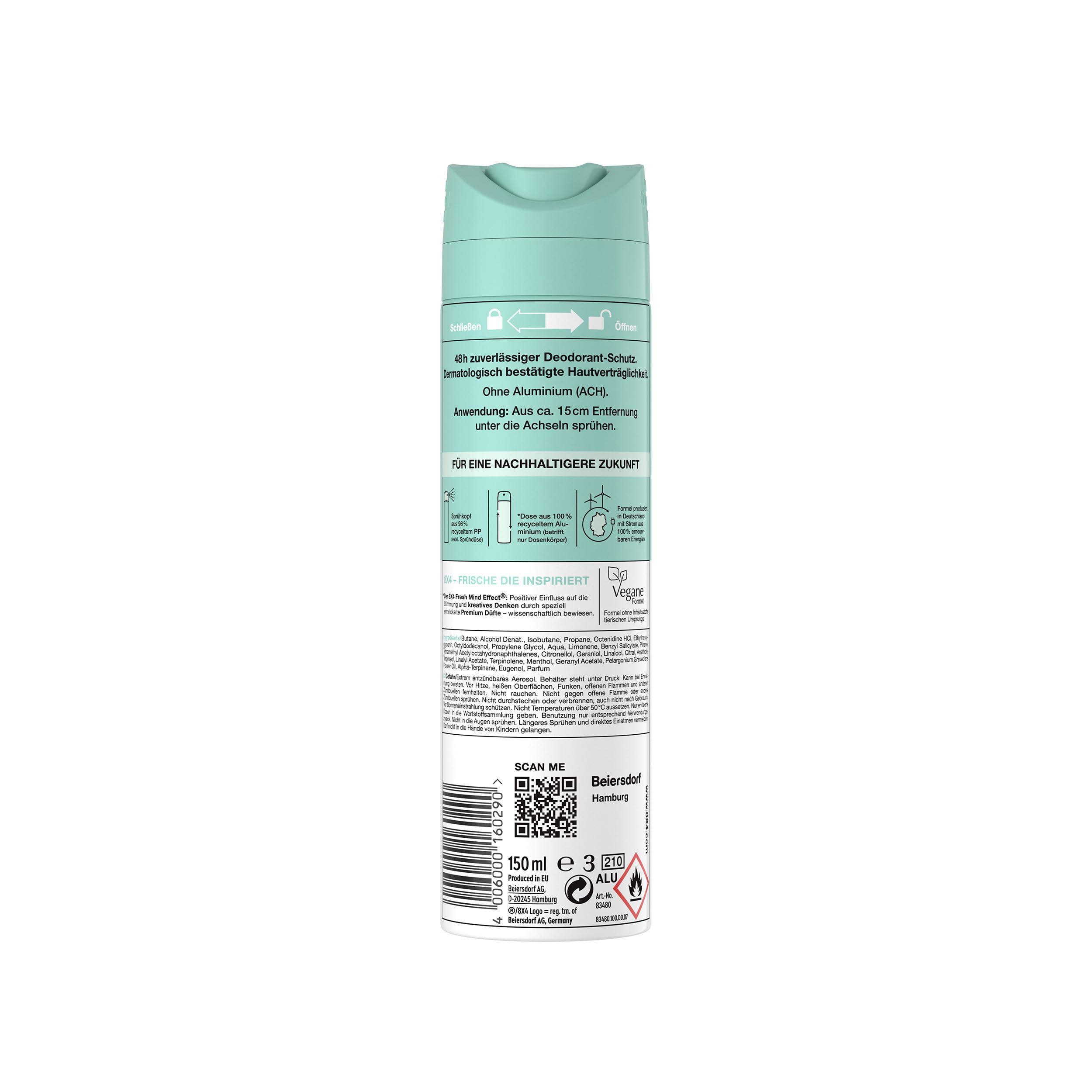 8x4-fresh-lime-deospray-ohne-aluminium-150-ml image 7