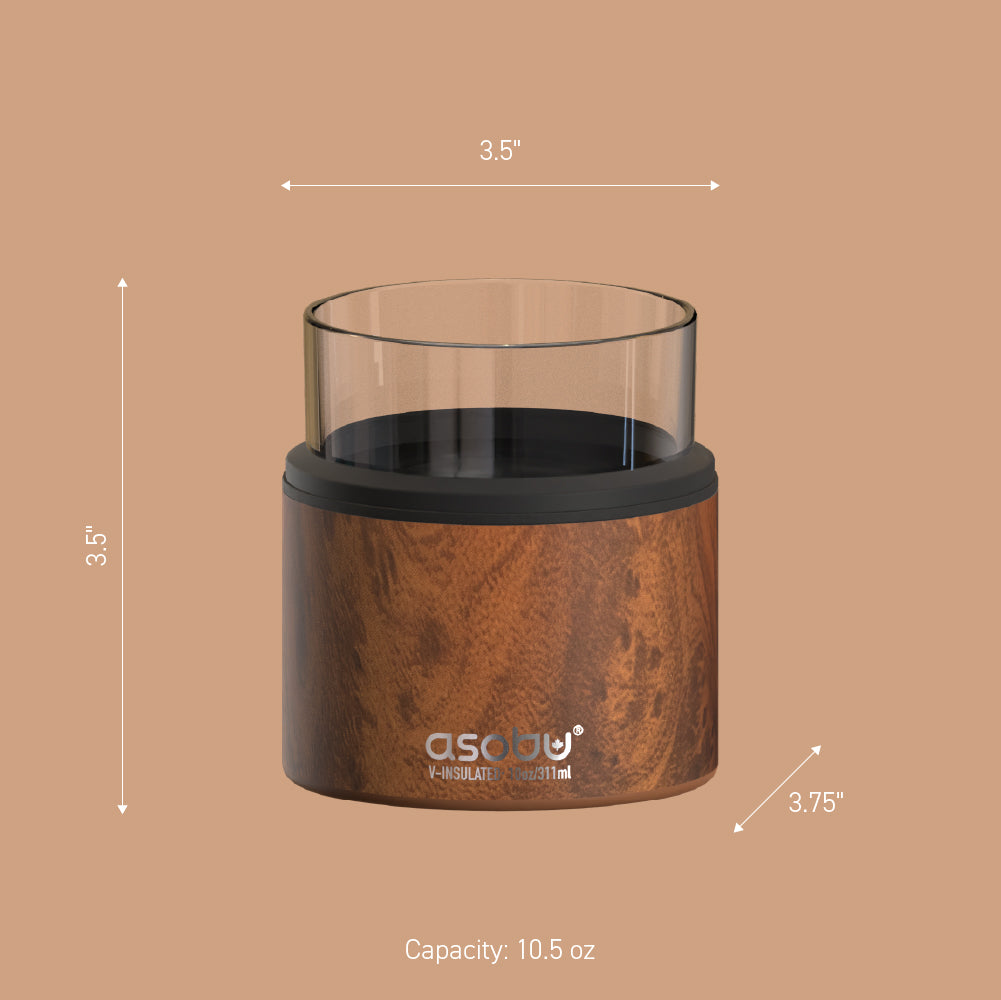 asobu-whiskey-insulated-sleeve-holz-optik-mit-tumbler image 6