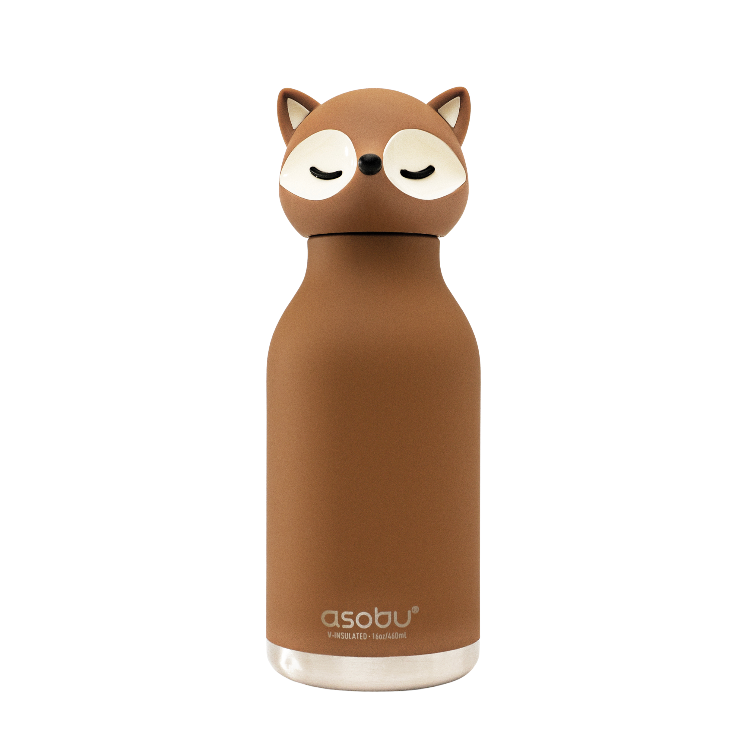 asobu-fox-bestie-isolier-trinkflasche-16oz-f-r-kinder image 1