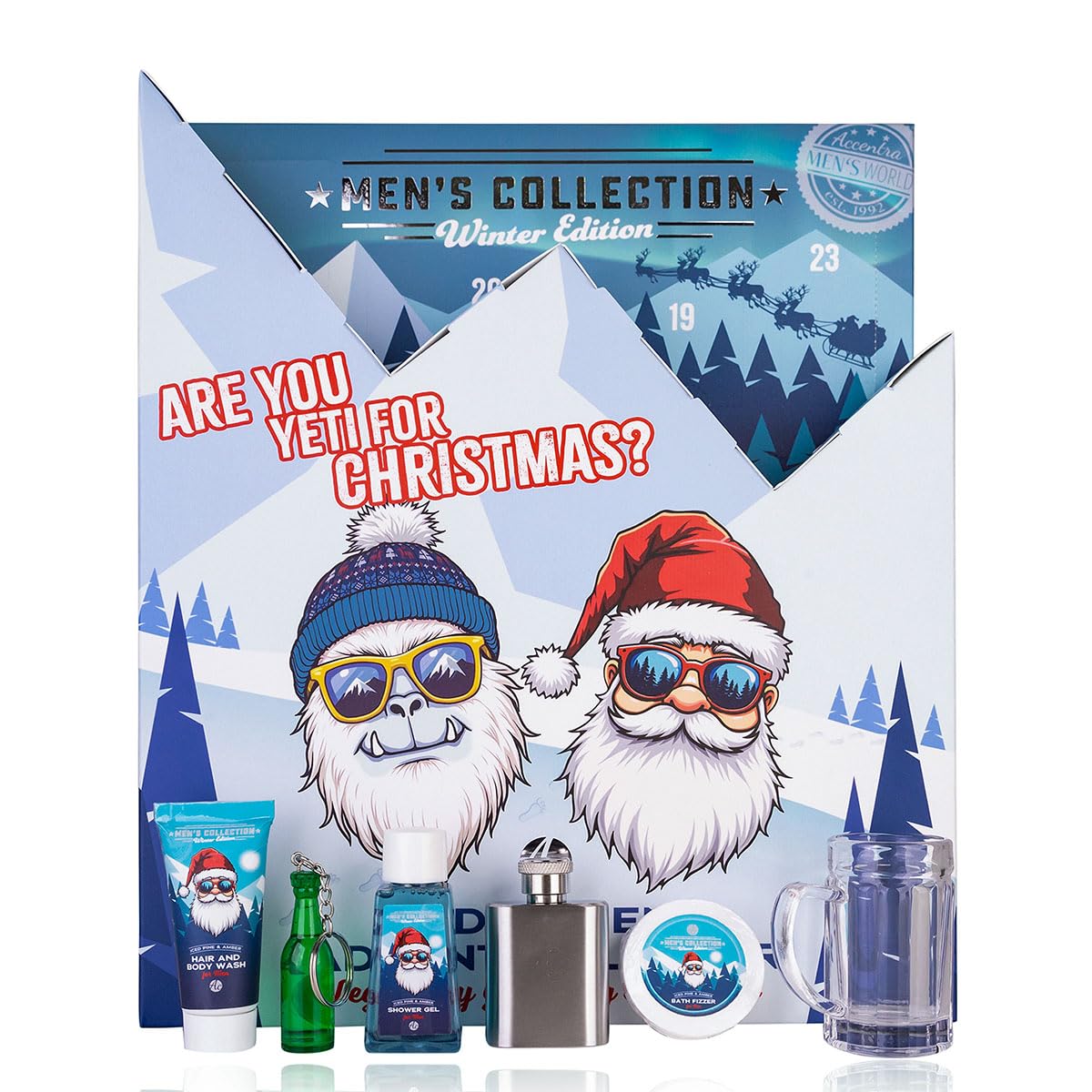 accentra-herren-adventskalender-2026-yeti-24-pflegeprodukte image 1