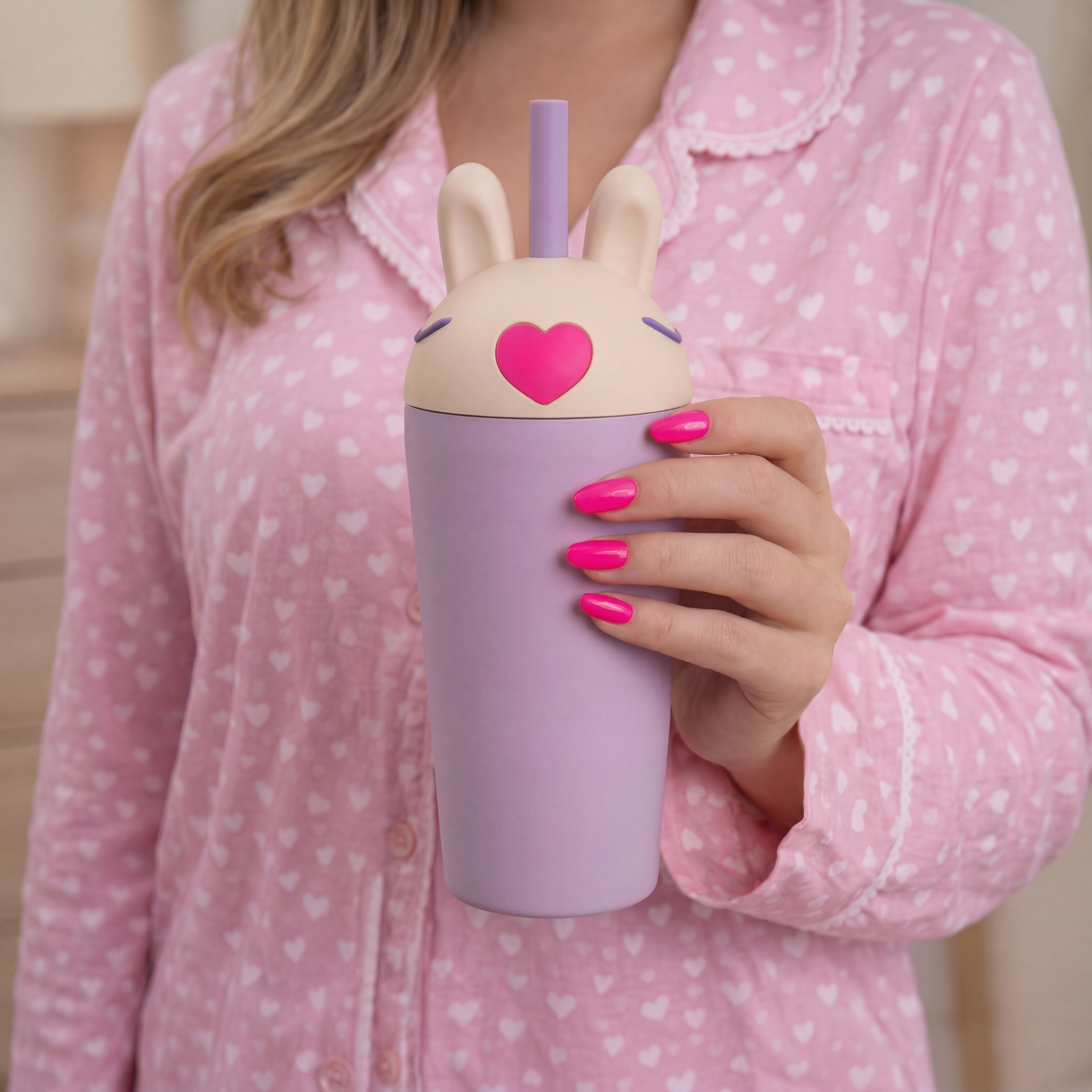 asobu-bunny-bestie-sippy-tumbler-14oz-isolier-trinkbecher image 3
