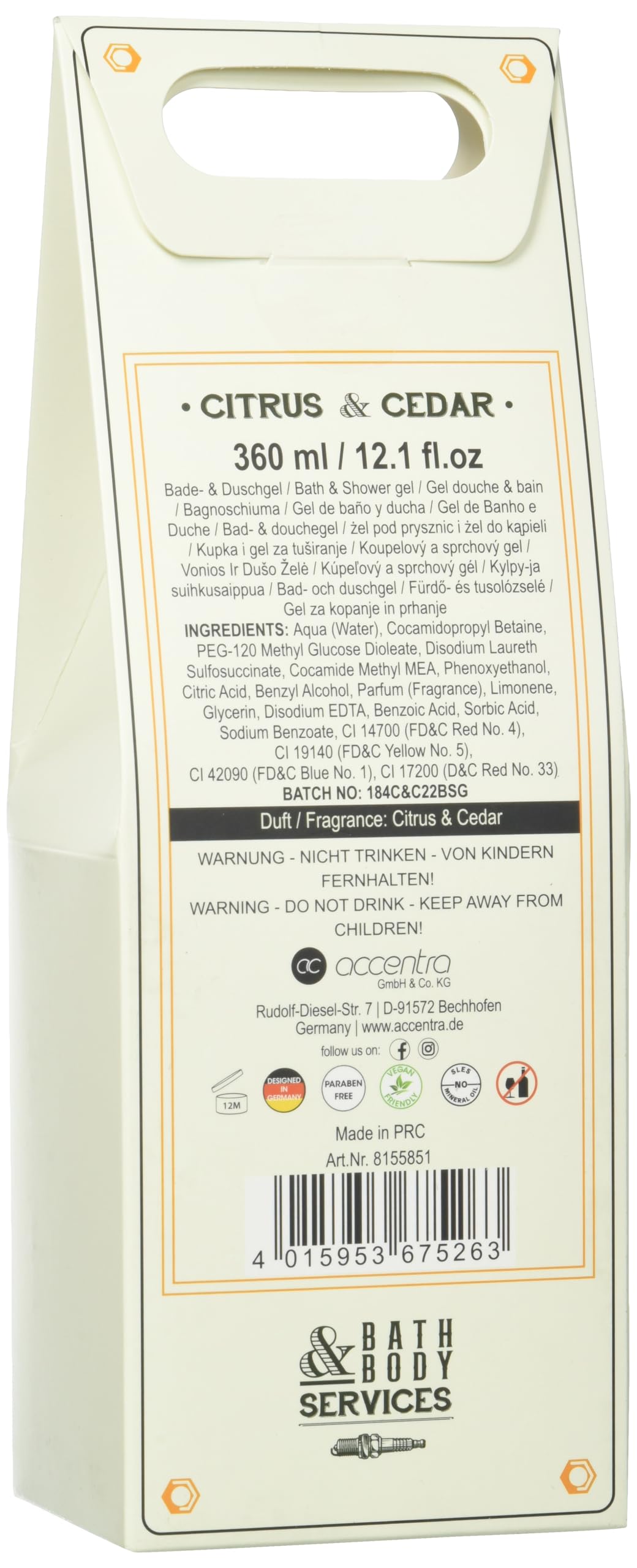 accentra-bath-body-services-duschgel-bierflasche-360-ml image 2