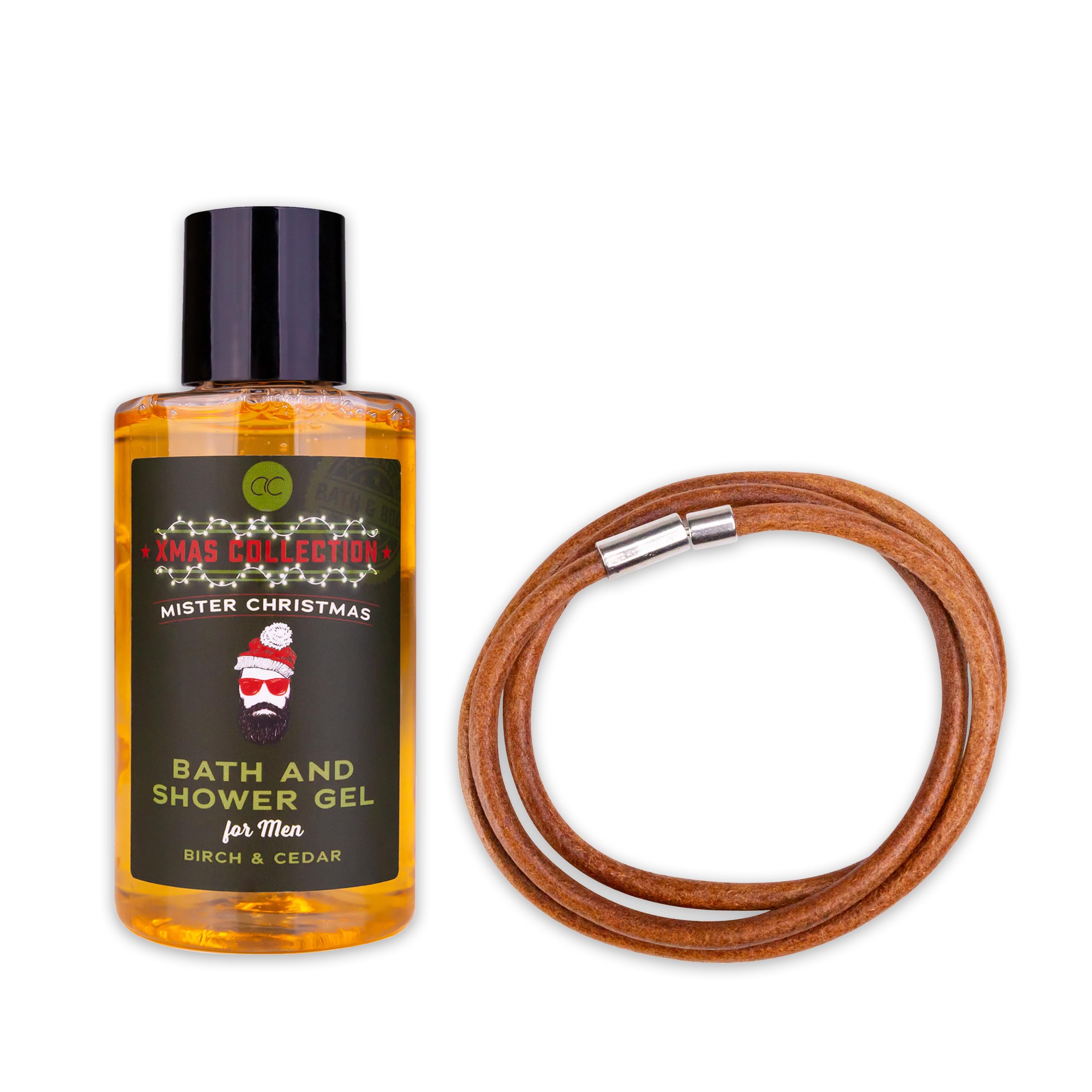 accentra-men-s-collection-xmas-geschenkset-bade-duschgel-100ml-birke-zeder-kunst image 2