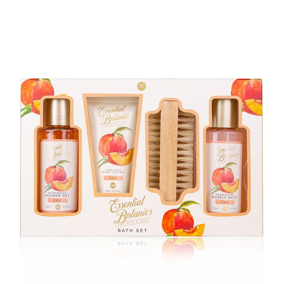 accentra-essential-botanics-fruits-badeset-pfirsich-mit-duschgel-schaumbad-bodyl image 1