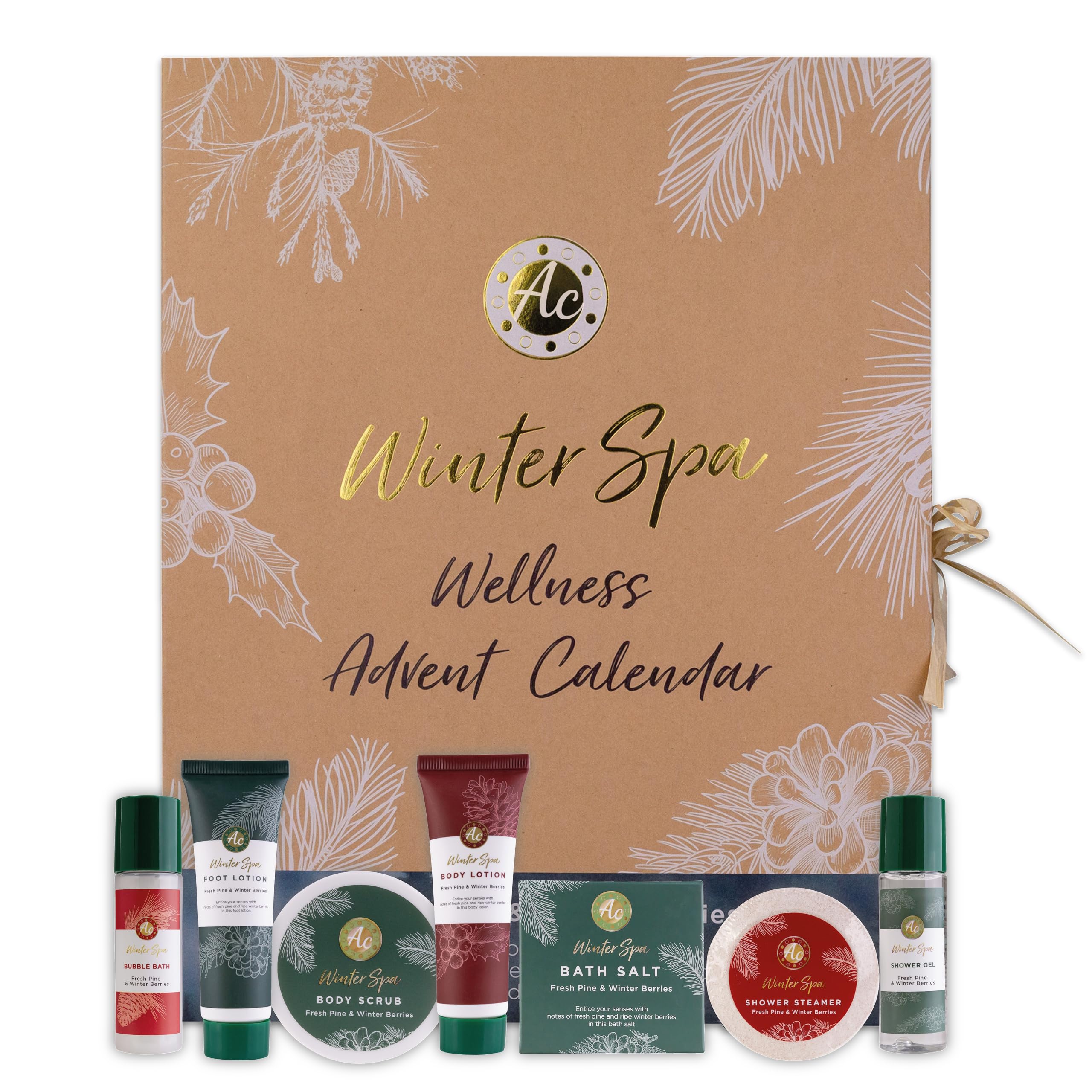 accentra-adventskalender-winter-spa-2026-f-r-frauen-buchbox-24-teilig image 1