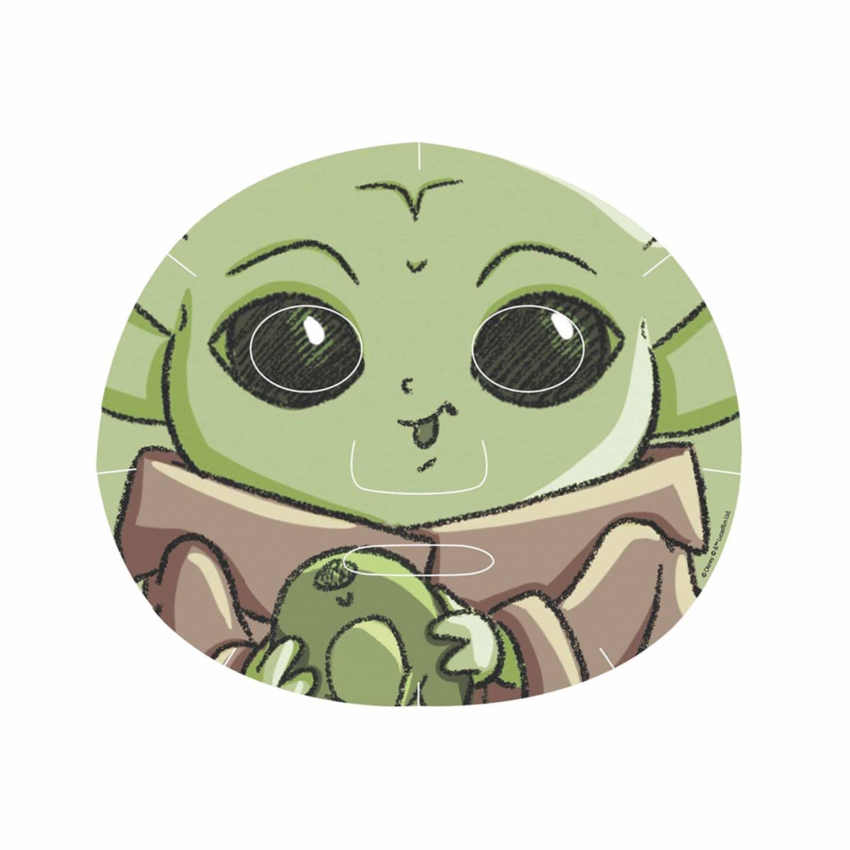 accentra-the-child-sheet-mask-grogu-tuchmaske-mit-kokosnussextrakt image 4