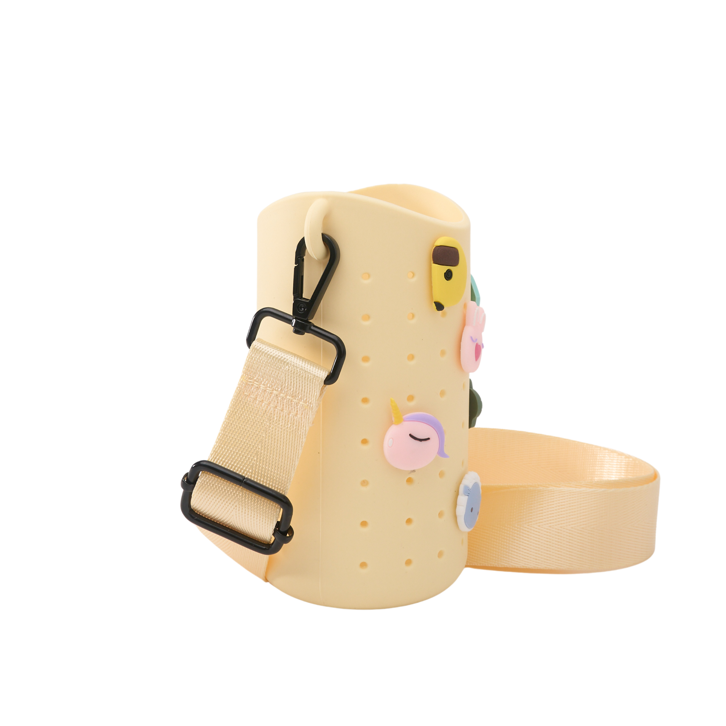 asobu-bestie-sling-tragegurt-gelb-mit-charms image 3
