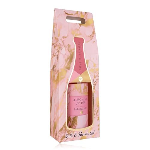accentra-a-moment-for-you-bade-duschgel-300ml-champagnerflasche-gold-dust-rose image 5