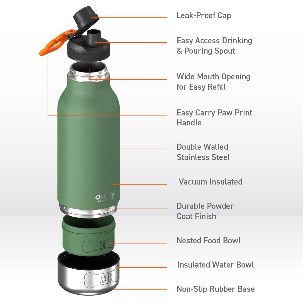 asobu-barky-bottle-hundenapf-flasche-green image 4