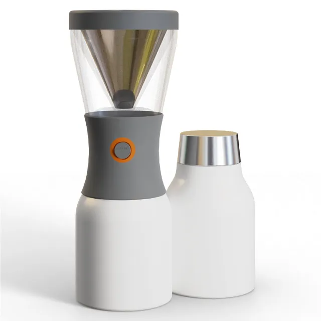 asobu-white-cold-brew-coffee-maker-32oz-isolierkanne image 1