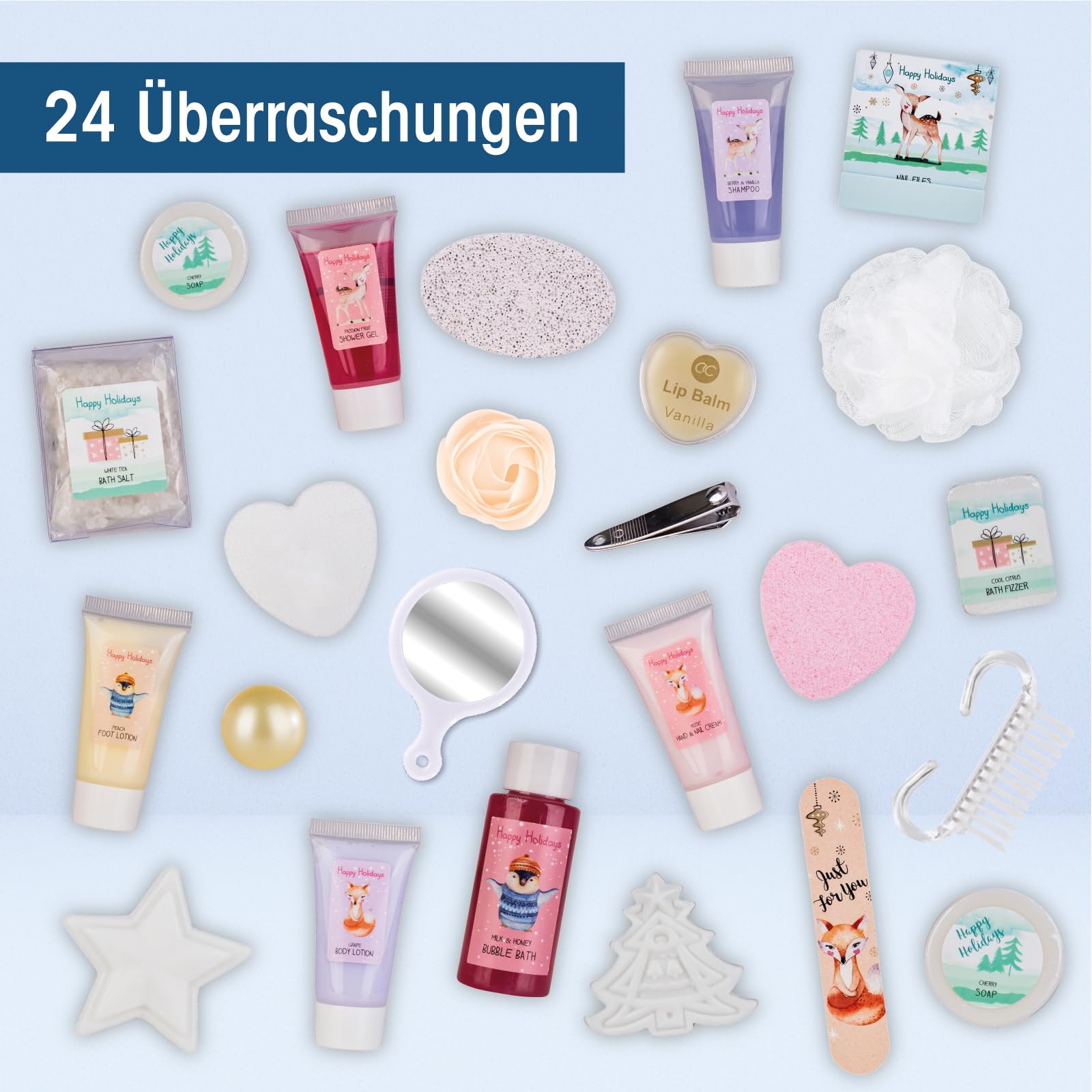 accentra-adventskalender-happy-holidays-beauty-geschenkset-24-teilig-buchbox-30- image 4