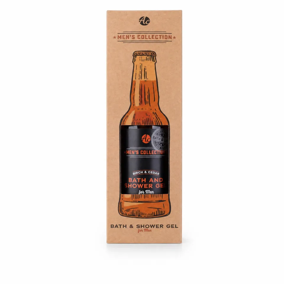accentra-men-s-collection-bade-und-duschgel-360-ml-bierflasche-braun image 1