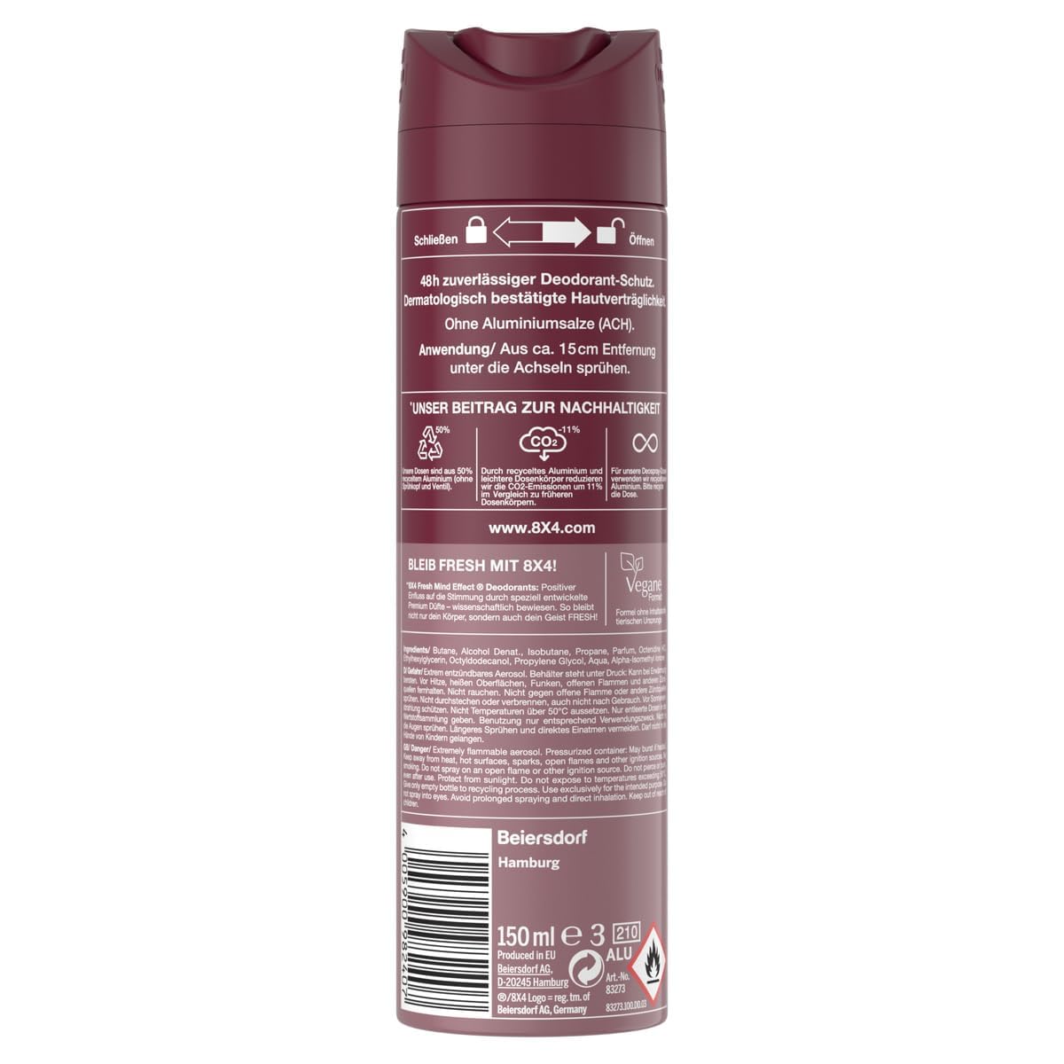 8x4-men-million-nights-deospray-150-ml-ohne-aluminium-ach image 7