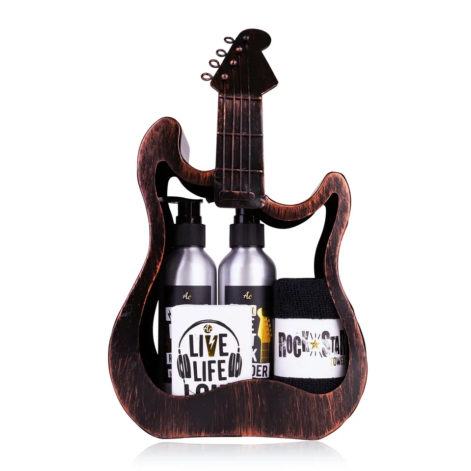 accentra-rockstar-geschenkset-kupfer-gitarre-sandelholz-duft-pflegeset image 1