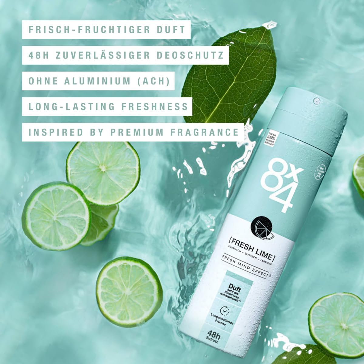 8x4-fresh-lime-deospray-150-ml image 2