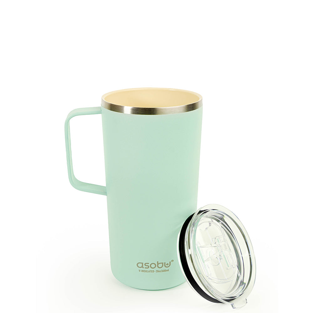 asobu-tower-mug-mint-20oz-isolier-kaffeebecher-mit-griff image 1