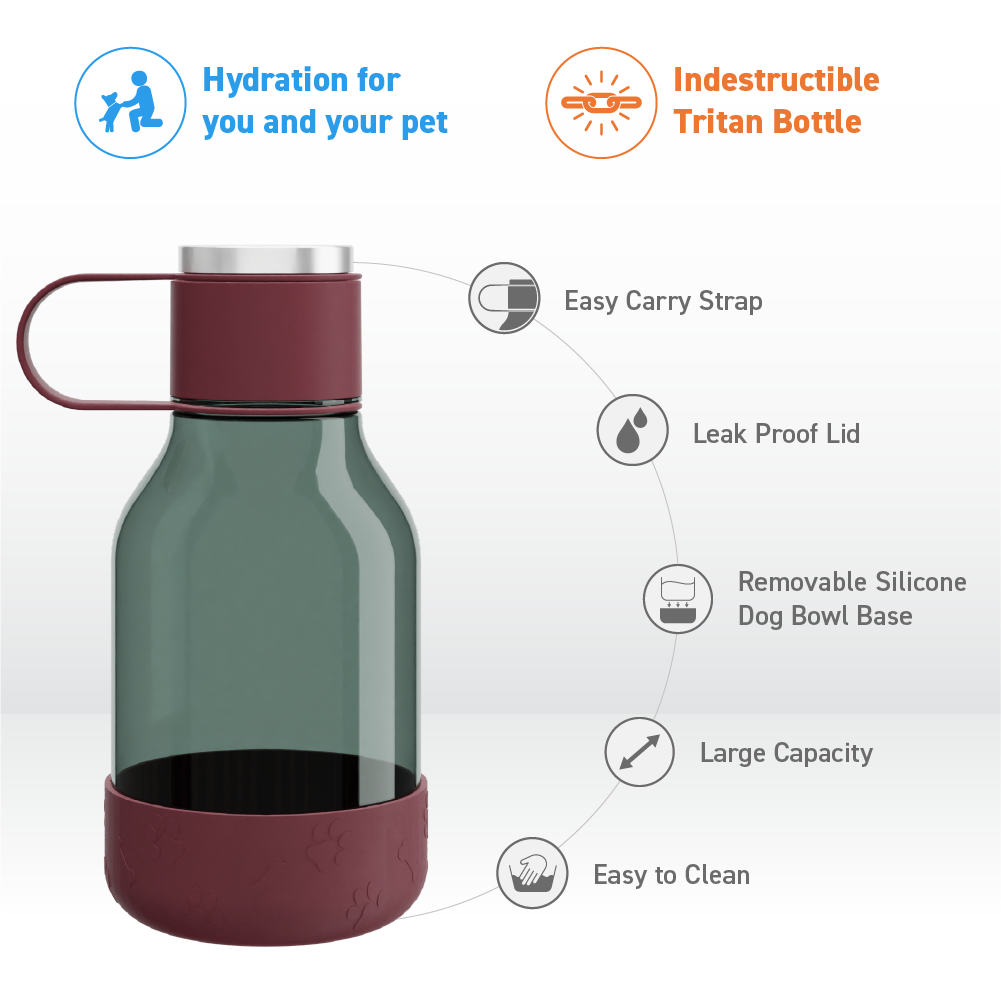 asobu-dog-bowl-bottle-lite-burgundy-trinkflasche-mit-abnehmbarem-hundenapf image 7
