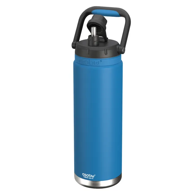asobu-canyon-jug-blue-48oz-1-4-l-isolierkanne-mit-strohhalm image 1