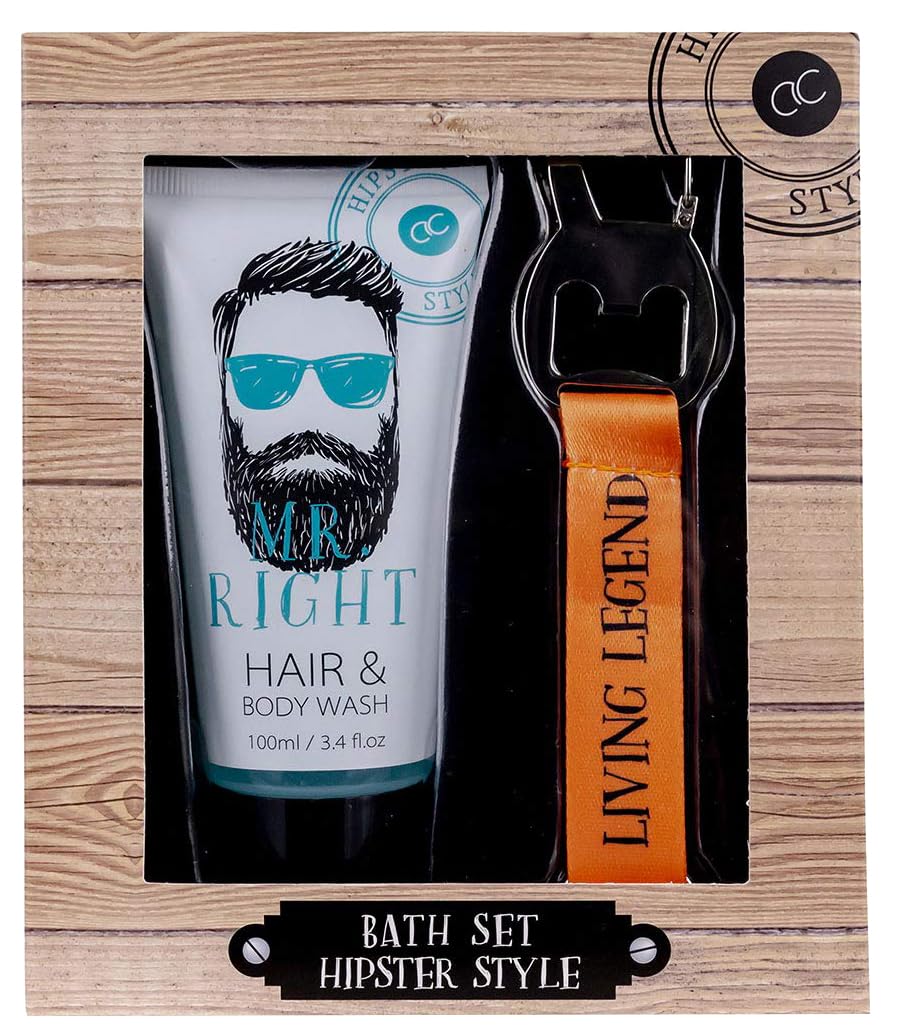 accentra-hipster-style-geschenkset-f-r-m-nner-2in1-duschgel-shampoo-100-ml-flasc image 1
