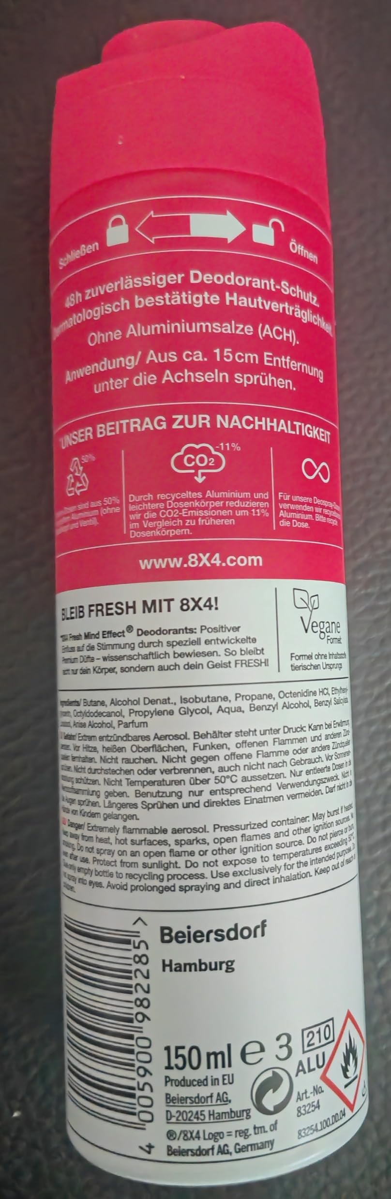 Duft top, Haltbarkeit mittel