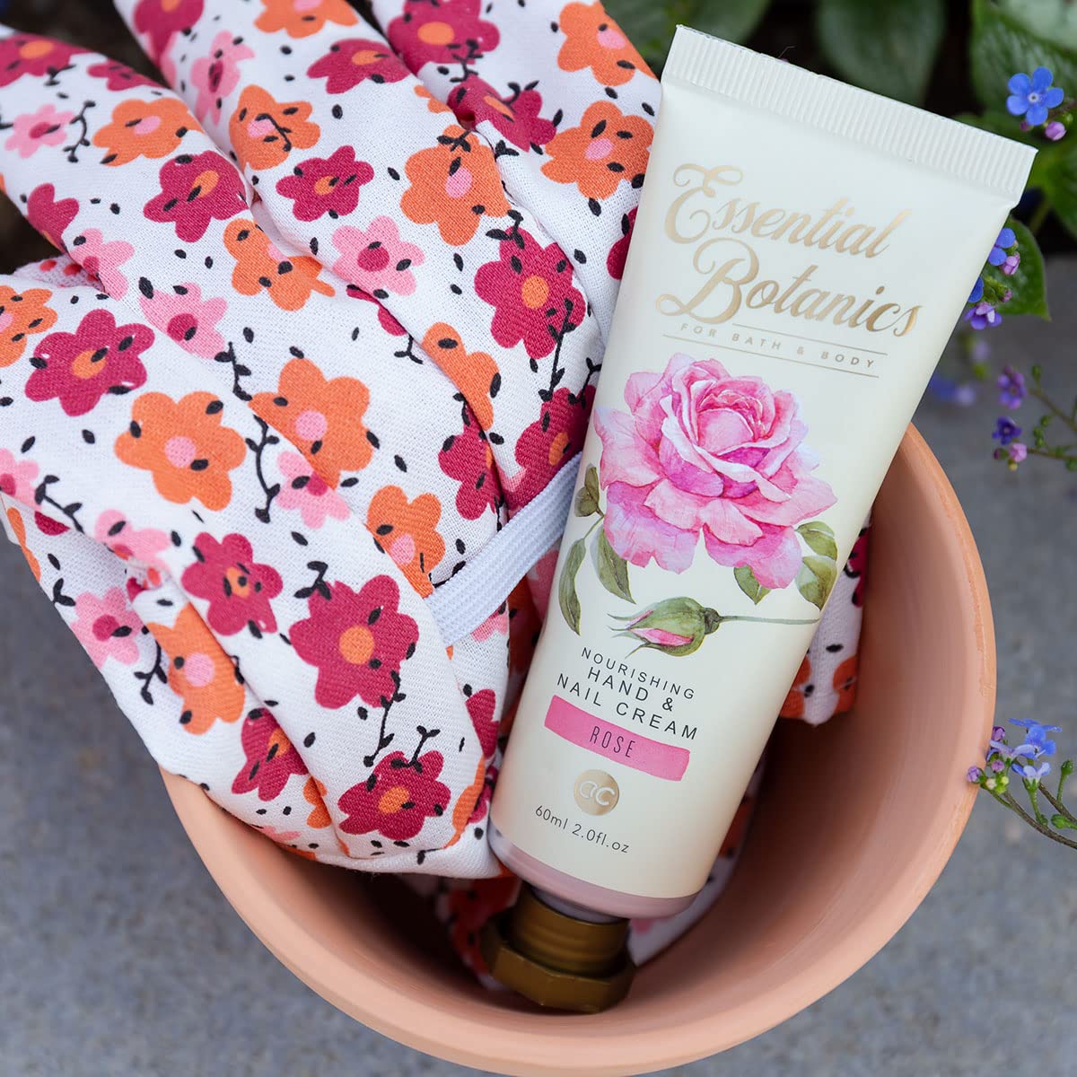 accentra-essential-botanics-handpflegeset-im-blumentopf-handcreme-rosen-duft-60m image 5