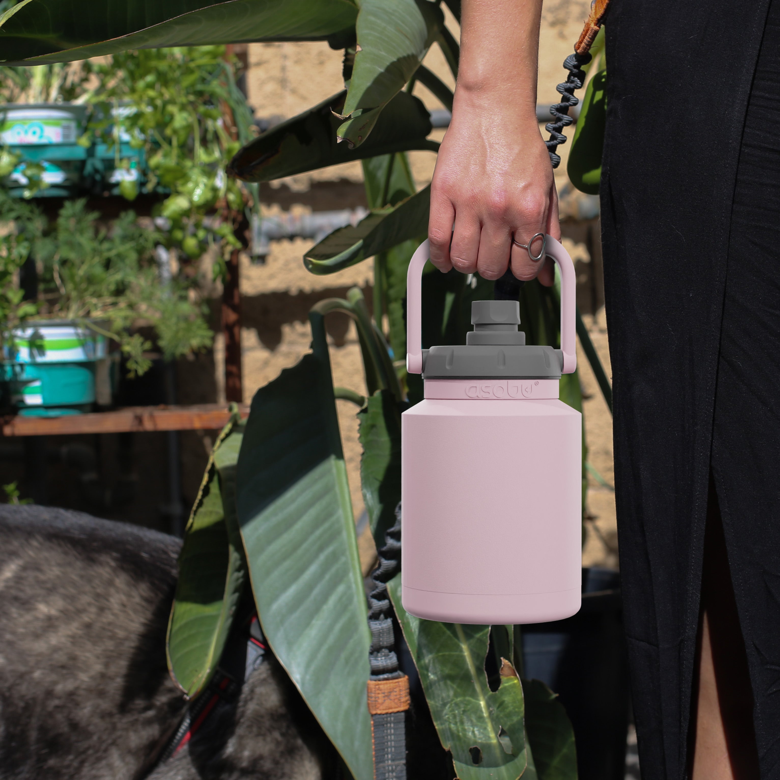 asobu-pink-mini-jug-isolierte-trinkflasche-mit-strohhalm image 6