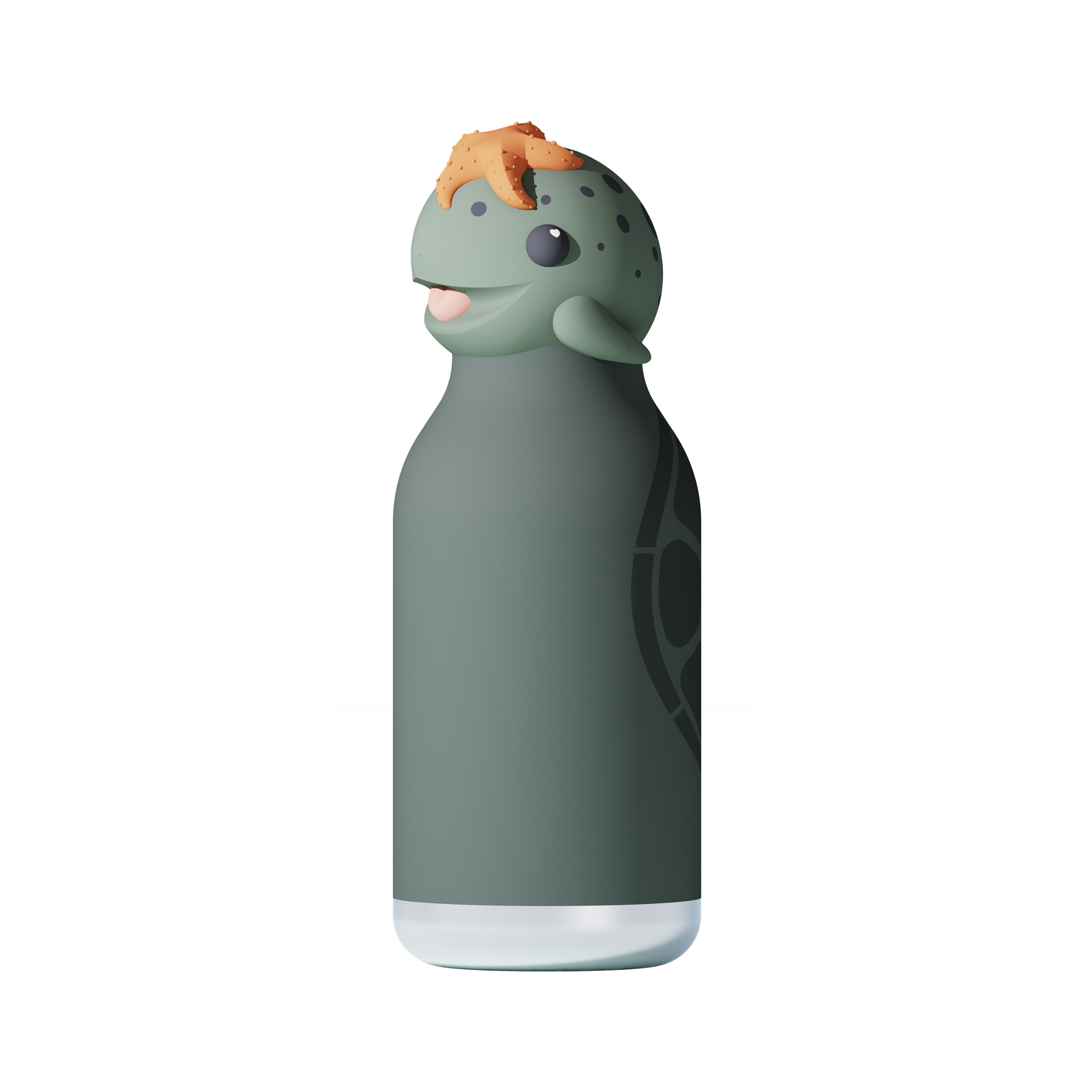 asobu-turtle-bestie-bottle-isolierte-kinder-trinkflasche-mit-schildkr-te image 1