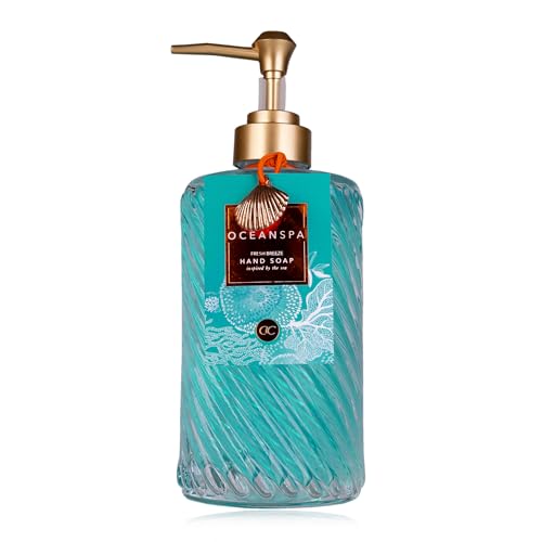 accentra-ocean-spa-seifenspender-glas-420ml-fl-ssigseife-fresh-breeze-nachf-llba image 3