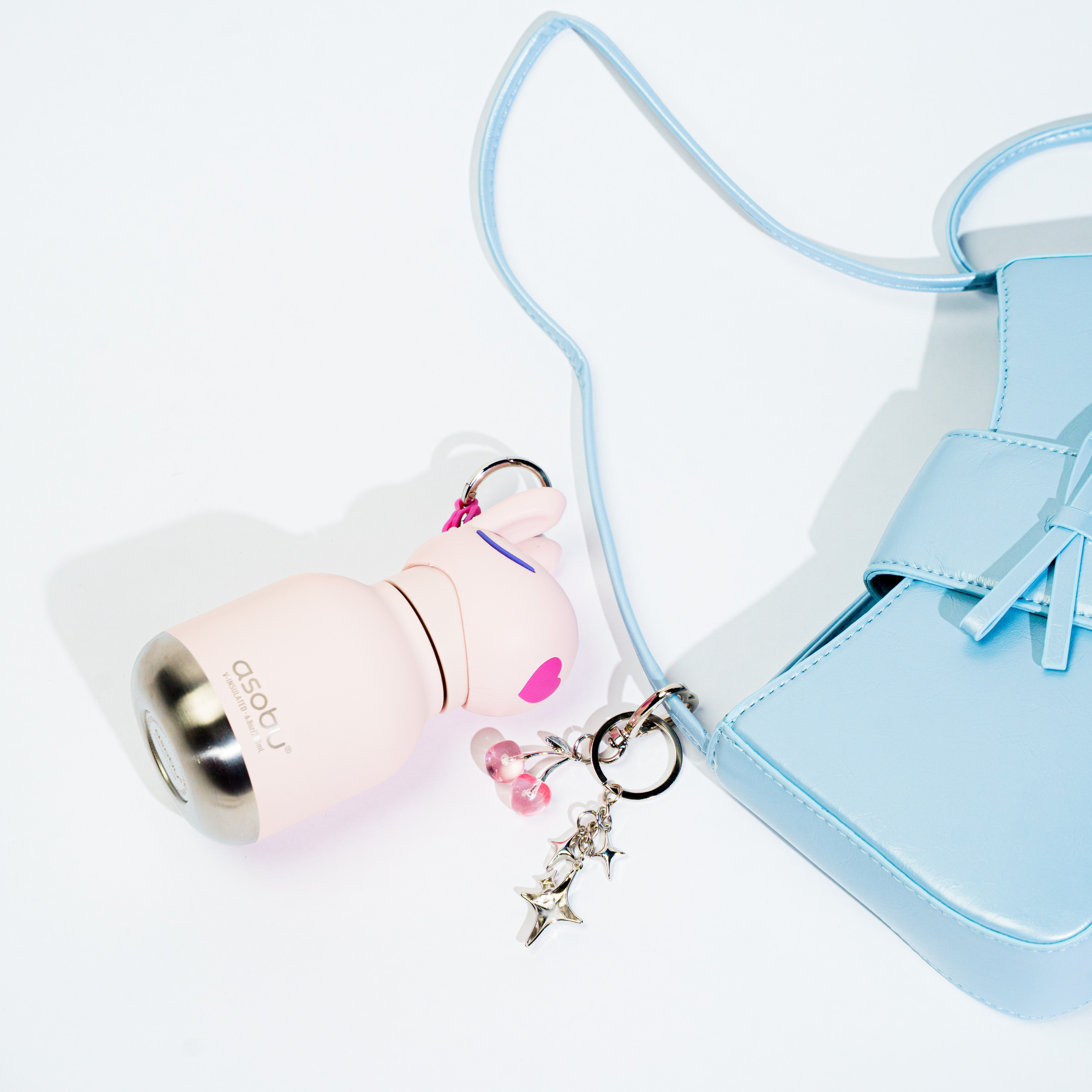 asobu-mini-bunny-bestie-bottle-isolierflasche-6-7oz-mit-schl-sselring image 3