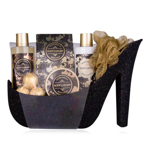 accentra-badeset-body-luxury-vanille-im-schwarzen-glitzer-pump-6-teilig image 5