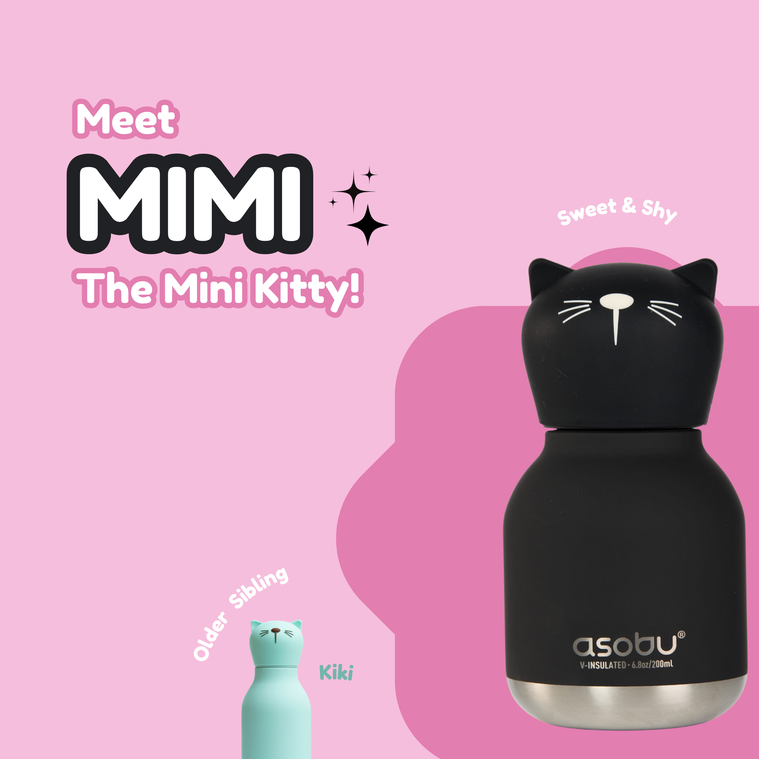 asobu-mini-kitty-bestie-bottle-200-ml-isolierflasche-mit-strohhalm image 3
