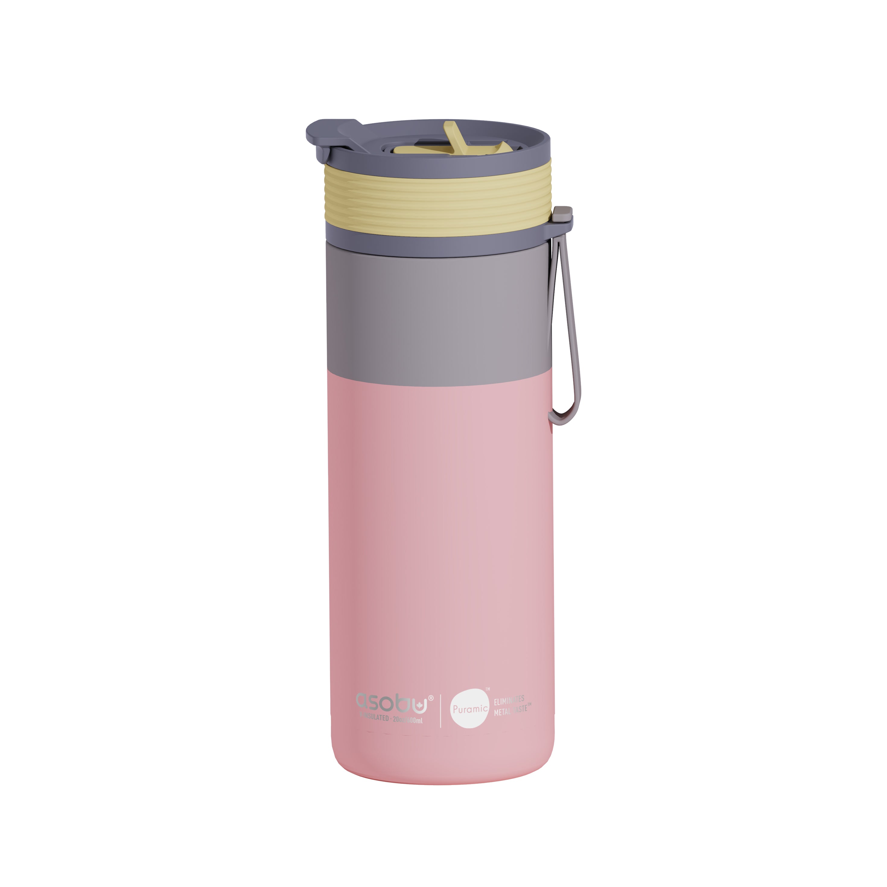 asobu-aspen-special-edition-isolier-trinkflasche-20oz-pastel-peach image 1