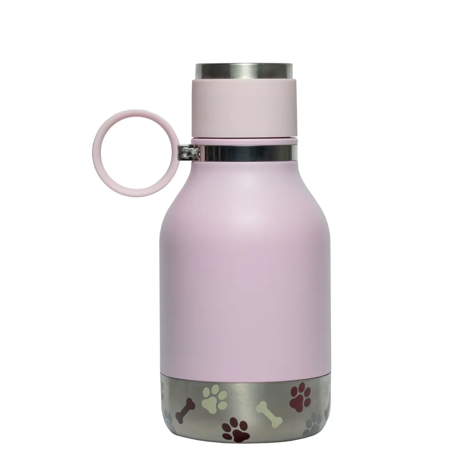 asobu-powdered-pink-dog-bowl-bottle-trinkflasche-mit-abnehmbarem-hundenapf-vakuu image 1