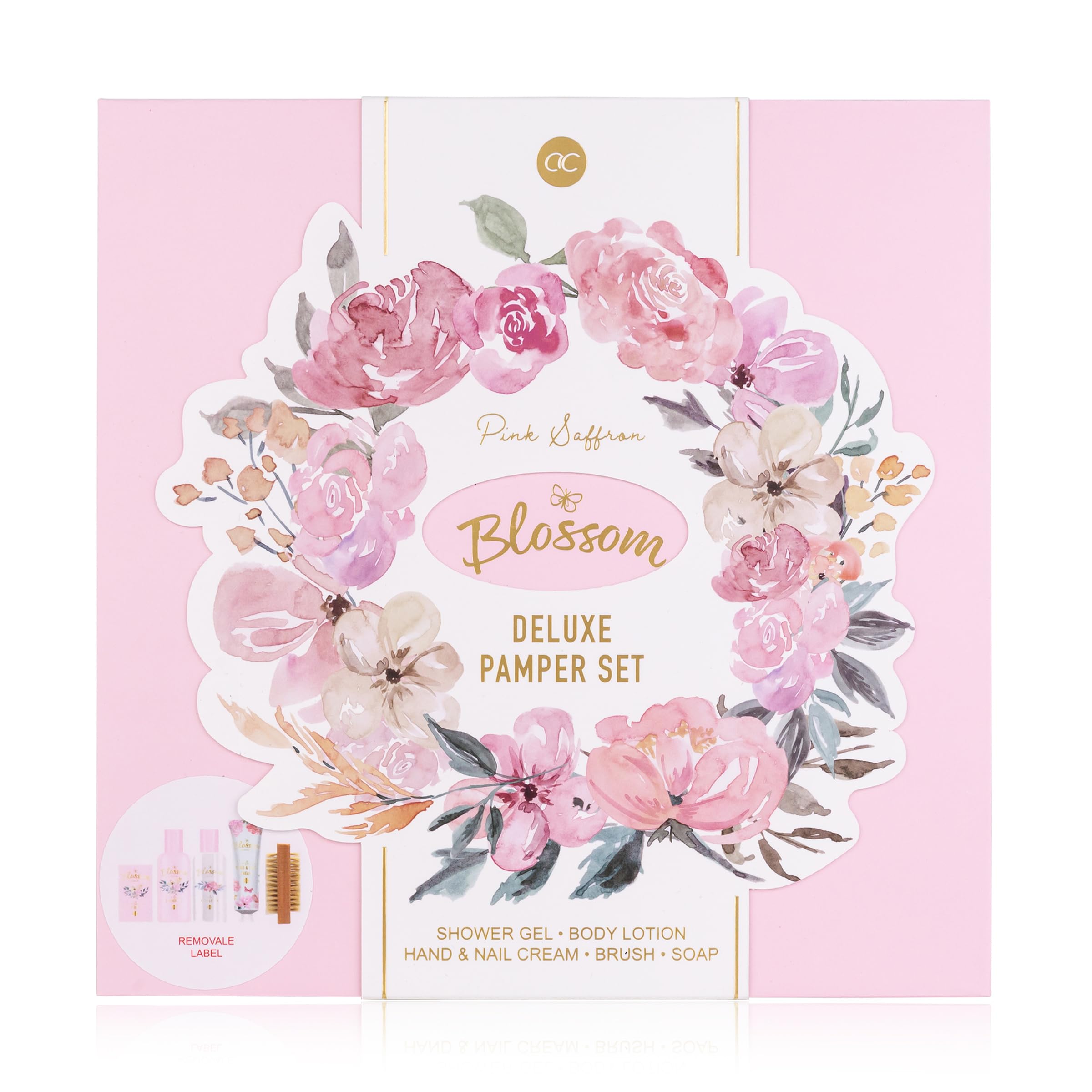 accentra-geschenkset-blossom-5-teilig-pink-saffron-wellness-badeset-f-r-frauen image 1