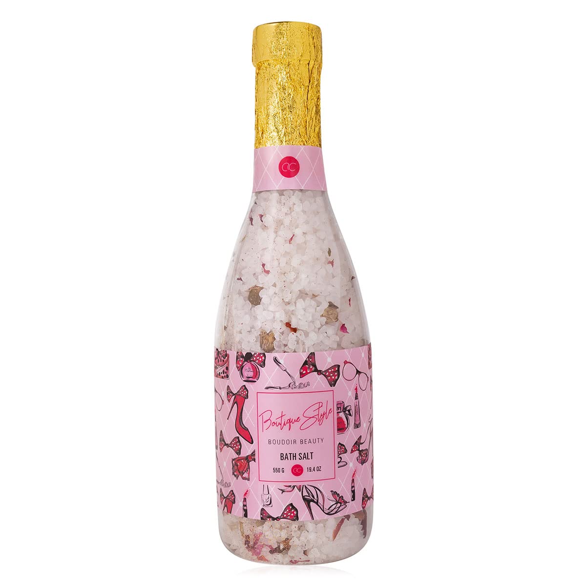 accentra-wellness-geschenkset-high-heel-keramik-stiletto-mit-550g-badesalz-rose image 5