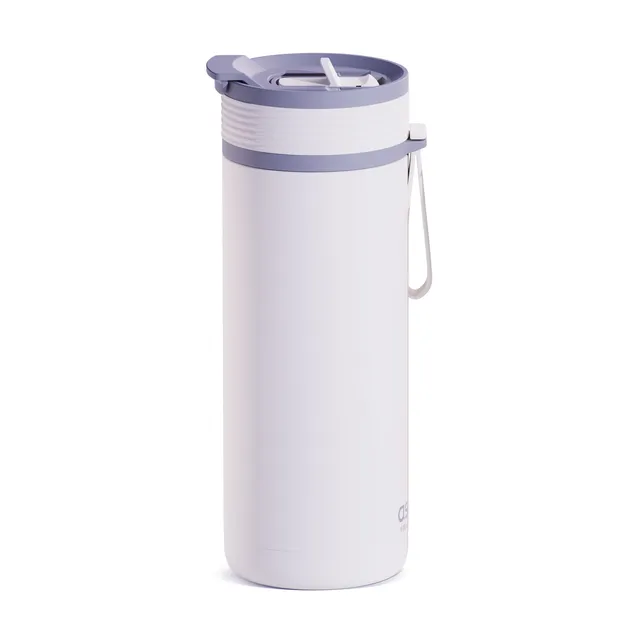 asobu-aspen-bottle-white-2-in-1-trinkflasche-20oz image 1