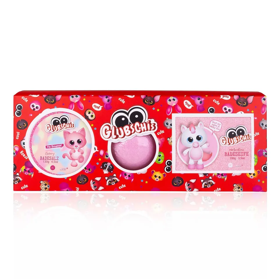 accentra-glubschis-badeset-dreamie-milky-fee-badesalz-100g-badeseife-100g-badebo image 1