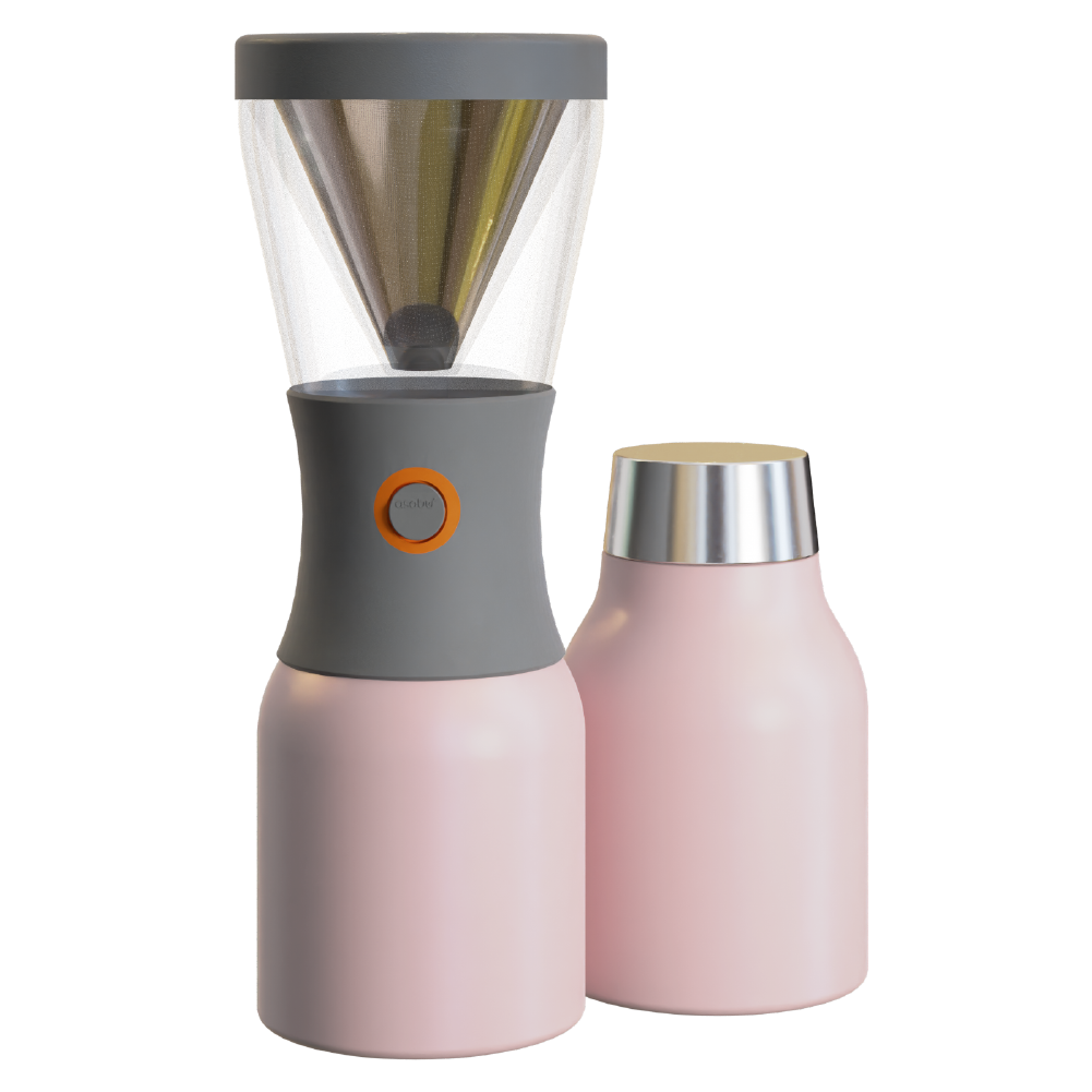 asobu-cold-brew-coffee-maker-pink-950-ml-isolierkanne image 1