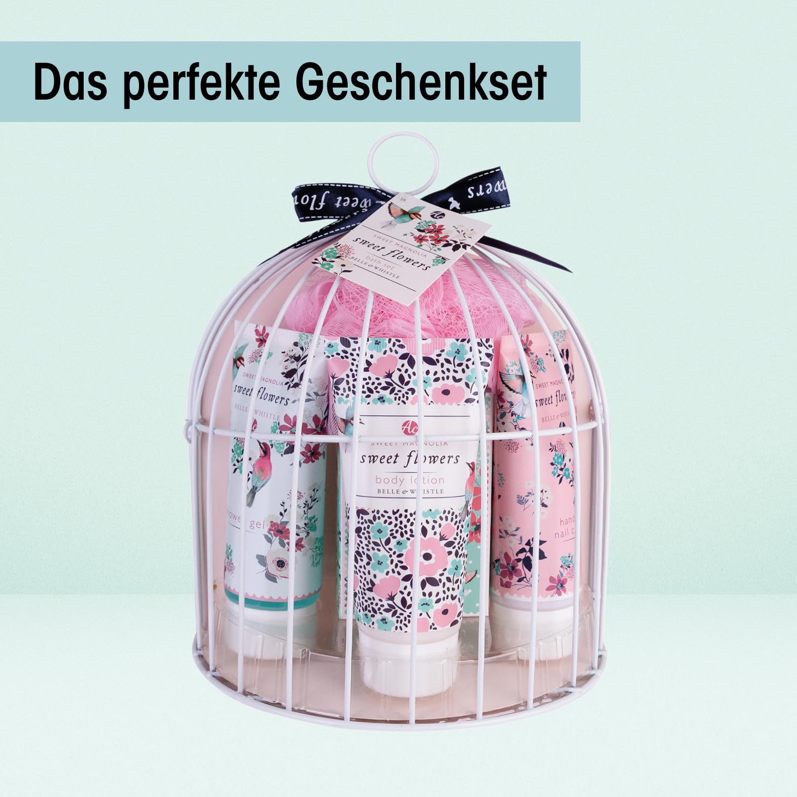 accentra-sweet-flowers-duschset-im-vogelk-fig-f-r-frauen-5tlg-magnolia-mit-schwa image 2