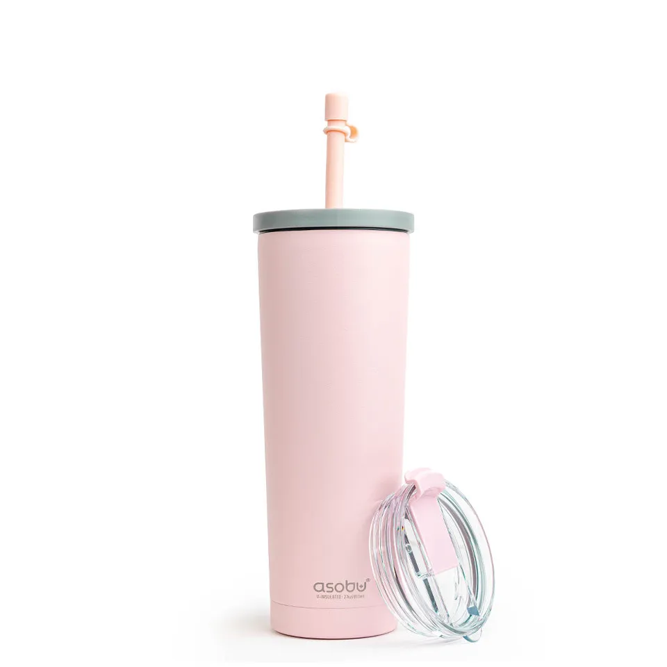 asobu-pink-ocean-tumbler-isolierbecher-800-ml-mit-dual-deckel image 1