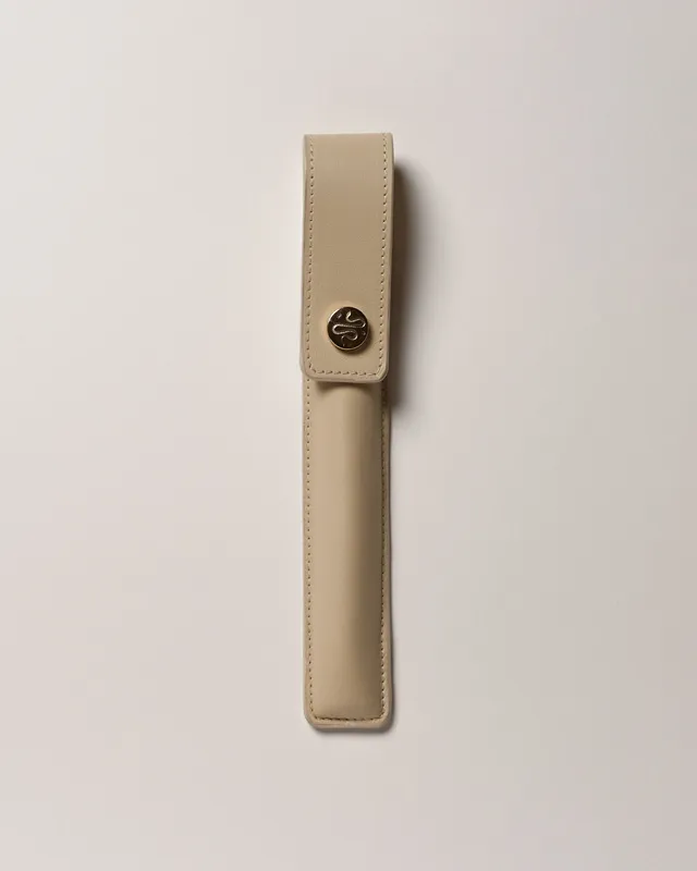 aurezzi-leather-case-button-lederetui-beige image 1