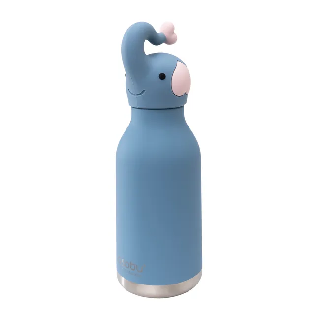 asobu-elephant-bestie-bottle-kinder-trinkflasche-16oz-470-ml-elephant image 1